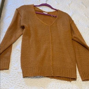 Burnt orange/ brown sweater